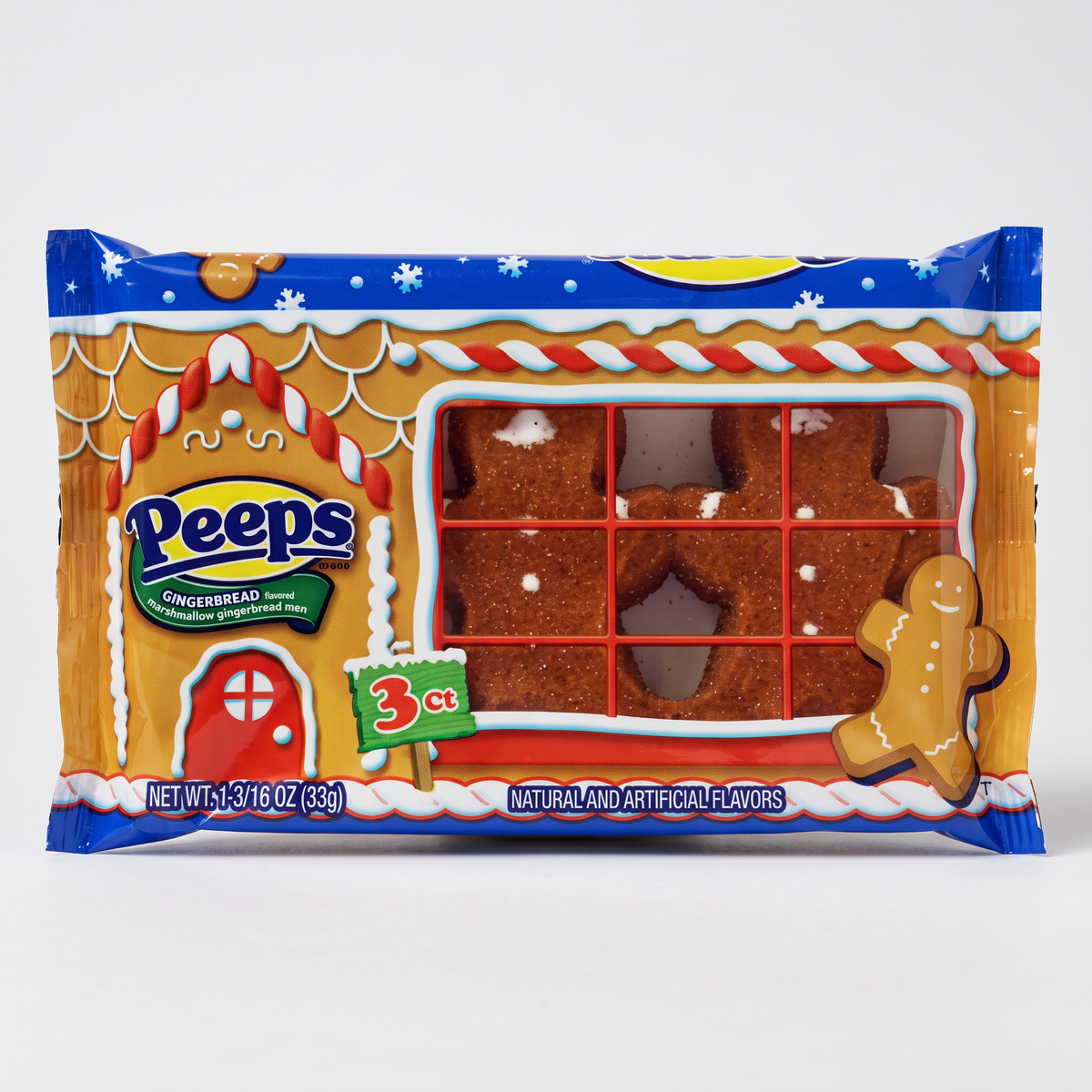 Peeps - Gingerbread Men 3-Pack