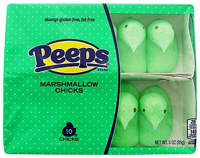 Peeps - Green Marshmallow Chicks 85 Gram