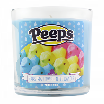 Bougie parfumée à la guimauve Peeps - 396 grammes