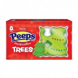 Peeps - Marshmallow-Weihnachtsbäume, 3er-Pack, 43 Gramm