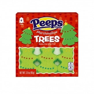 Peeps - Marshmallow Christmas Trees 6-Pack 85 Gram
