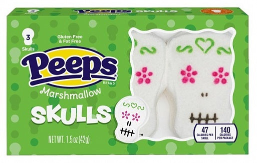 Peeps - Marshmallow Skulls 43 Gram