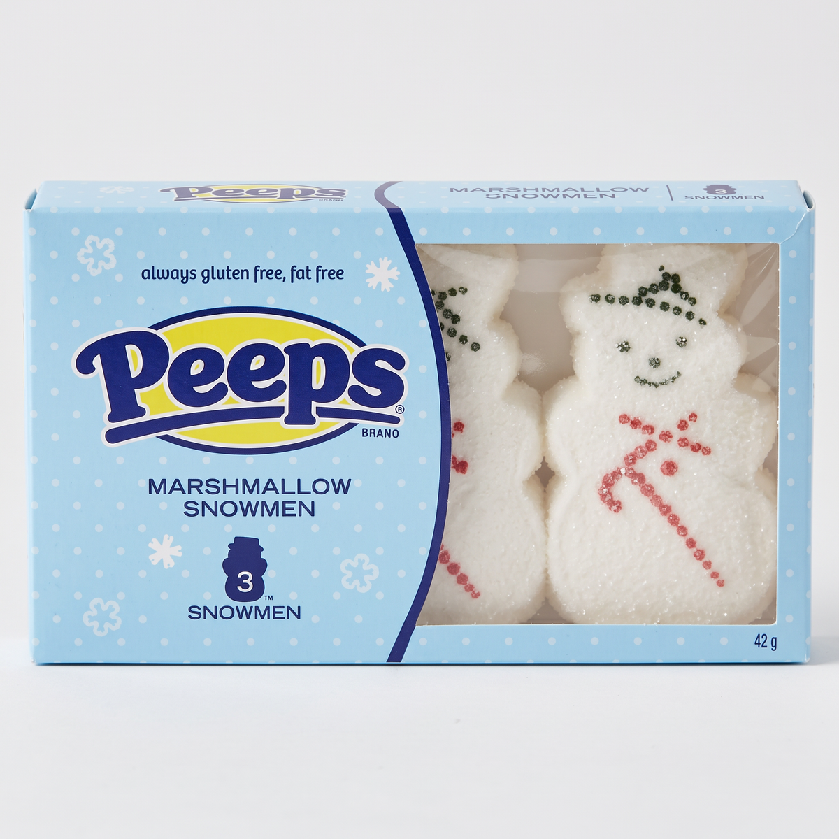 Peeps - Marshmallow Snowmen 3-Pack 42 Gram