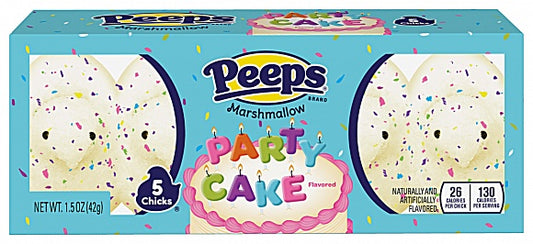 Peeps - Marshmallow Chicks Party Cake 5-Pack 42 Gram