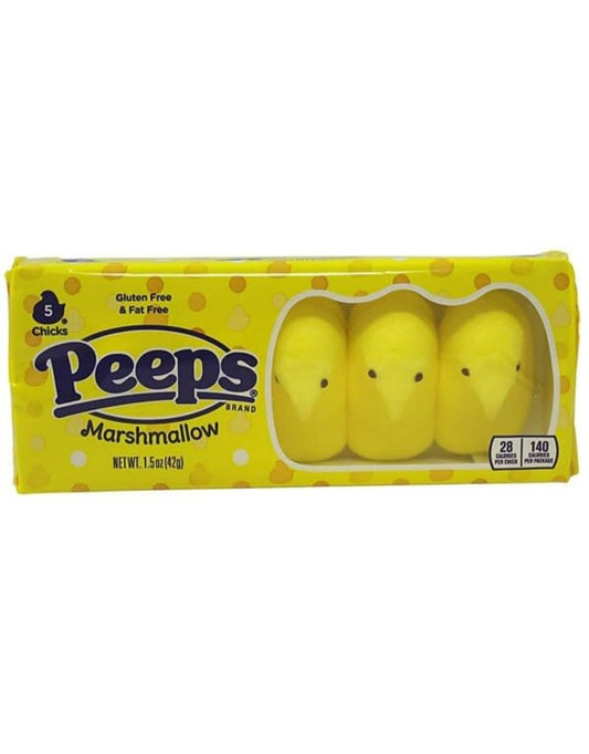 Peeps - Yellow MarshMallow Chicks 42 Gram