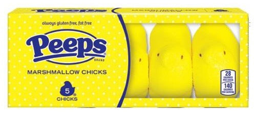 Peeps - Yellow Marshmallow Chicks 5-Pack