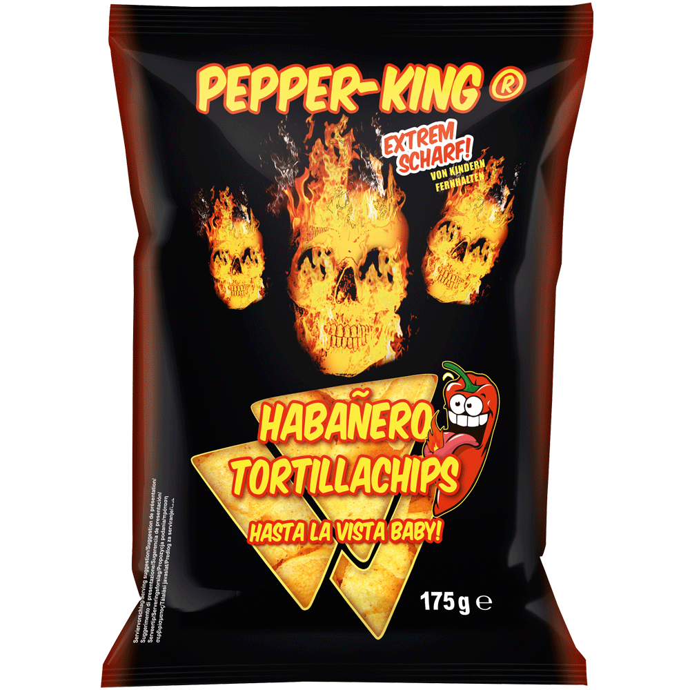 Pepper-King - Habanero Popcorn 90 Gramm