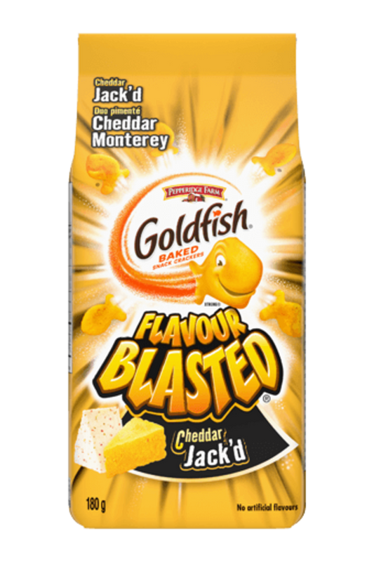 Goldfish -  Blasted Cheddar Jack'd 180 Gram
