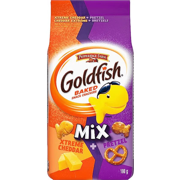 Goldfish - Xtreme Cheddar And Pretzel 180 Gram