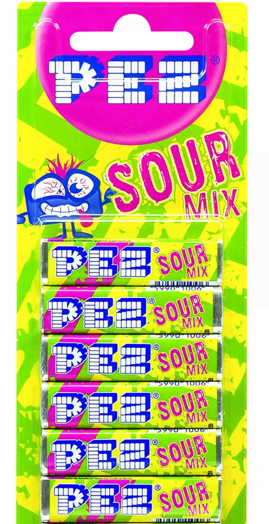 Pez -Sour Navulling 51 Gram