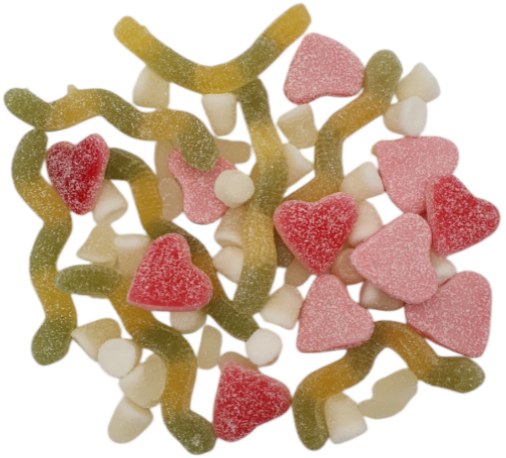 Gesuikerde Mix 250 Gram