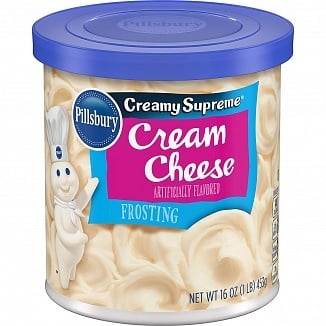 Pillsbury - Creamy Supreme Frosting Frischkäse 453 Gramm