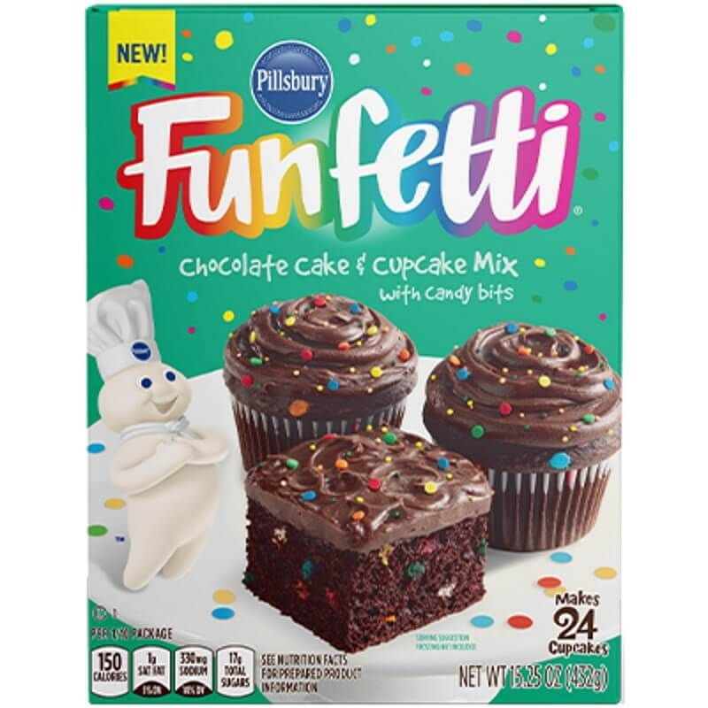 Pillsbury - Chocolate Cake Cupcake Mix 432 Gram