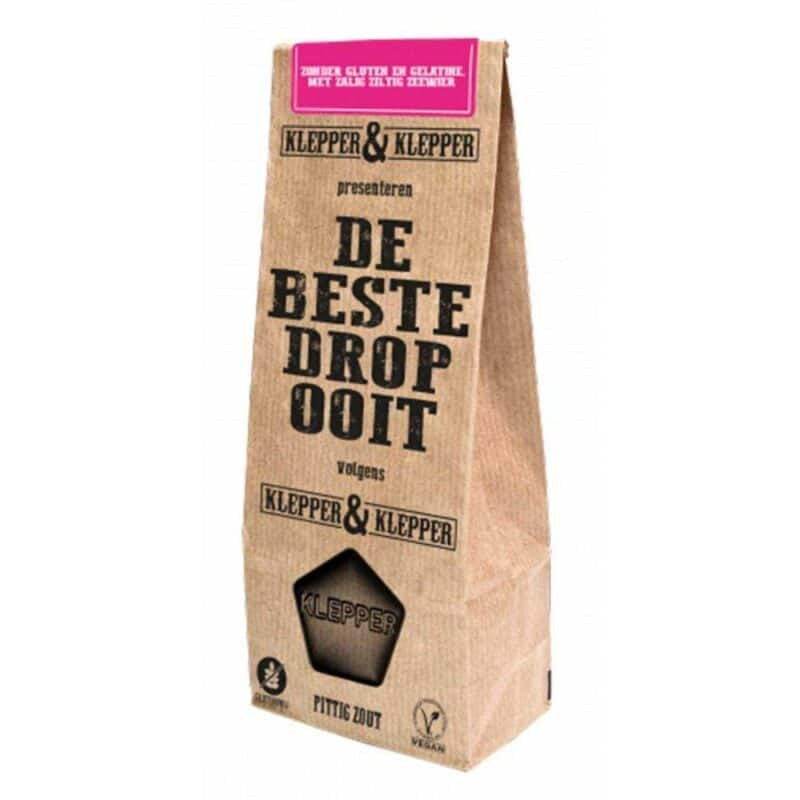 Klepper & Klepper - De Beste Drop Ooit Pittig Zout 200 Gram