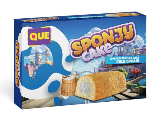 Que - Sponge Cake Milk Cream 200 Gram