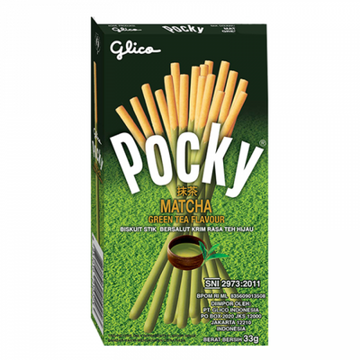 Pocky - Saveur thé vert matcha 39 grammes