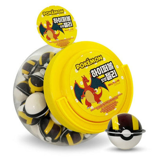 Pokemon Hyper Ball Shape Jelly Yellow 1x