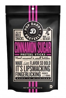 Pop Daddy Pretzels - Cinnamon Sugar 212 Gram