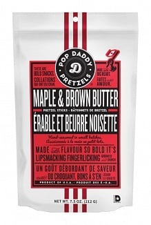 Pop Daddy Pretzels - Maple & Brown Butter 212 Gram