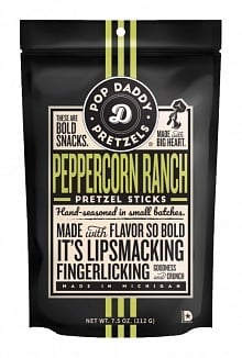 Pop Daddy Pretzels - Peppercorn Ranch 212 Gram
