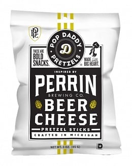 Bretzels Pop Daddy - Fromage à la bière Perrin 85 grammes
