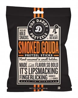 Pop Daddy Pretzels - Smoked Gouda 85 Gram