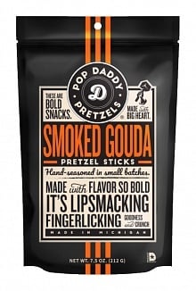 Pop Daddy Pretzels - Smoked Gouda 212 Gram
