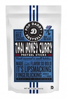 Pop Daddy Pretzels - Thai Honey Curry 212 Gram