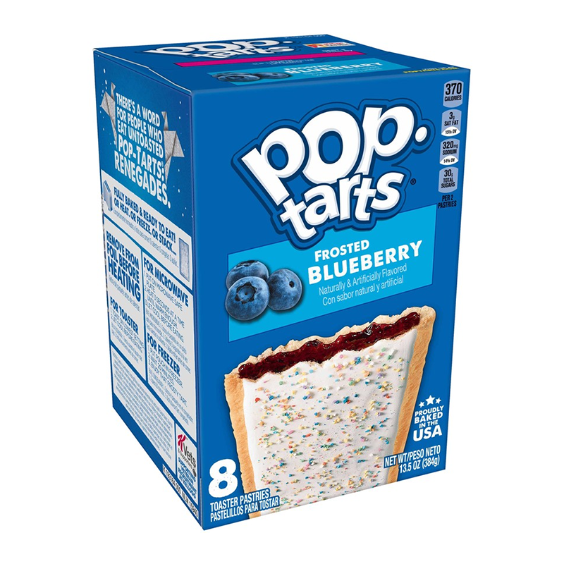 PopTarts - Frosted Blueberry 384 Gram