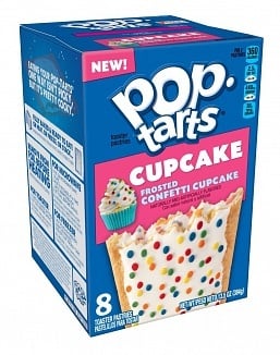 Kellogg's - Pop-tarts Frosted Confetti Cupcake 8-Pack 384 Gram