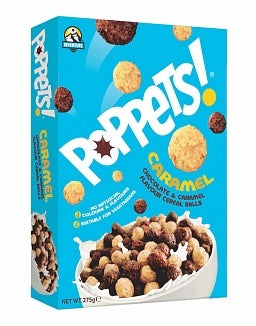 Poppets - Caramel Cereal Balls 275 Gram