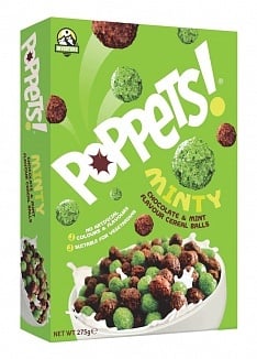 Poppets - Minty Cereal Balls 275 Gram