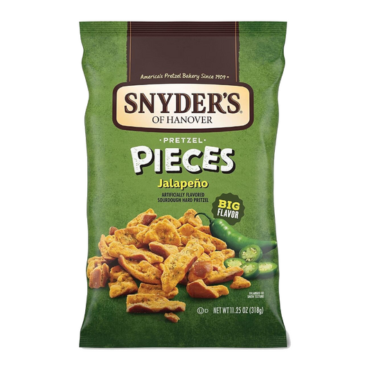 Snyder's - Pretzel Pieces Jalapeno XL 318 Gram