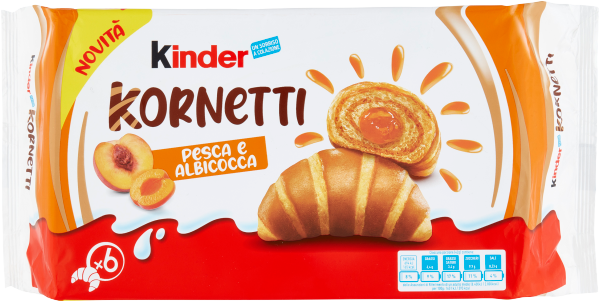 Kinder - Kornetti Perzik & Abrikoos 252 Gram