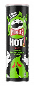 Pringles - Hot Hauntin' Sour Cream Glow In The Dark 160 Gram