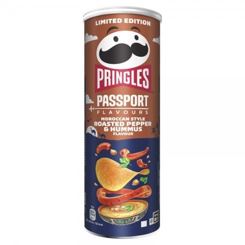 Pringles - Poivrons grillés et houmous 165 grammes