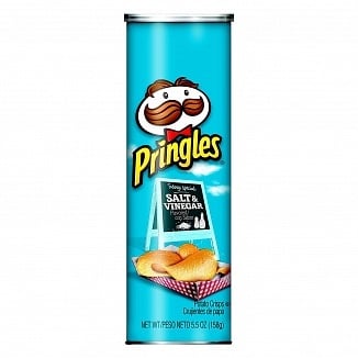 Pringles - Salz &amp; Essig 158 Gramm