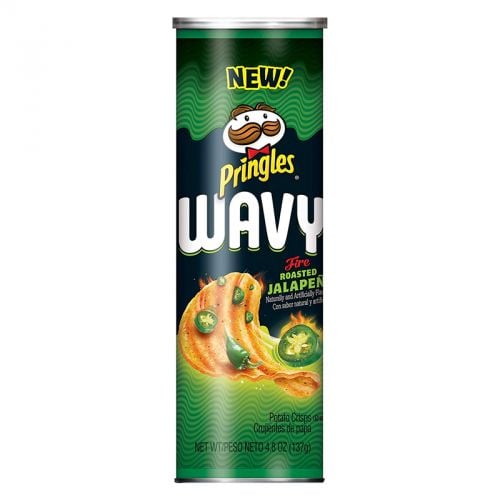 Pringles - Wavy Fire Roasted Jalapeno 137 Gram