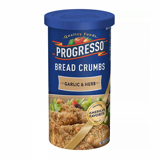 Progresso - Garlic and Herb Bread Crumbs 425 Gram