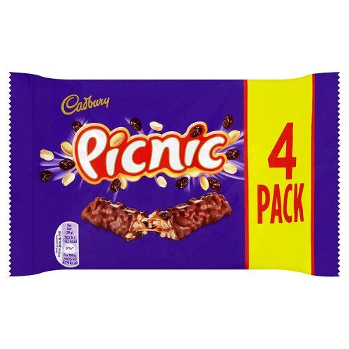 Cadbury - Picnic 4-Pack 128 Gram