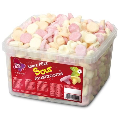 Red Band - Sour Mushrooms 680 Gram