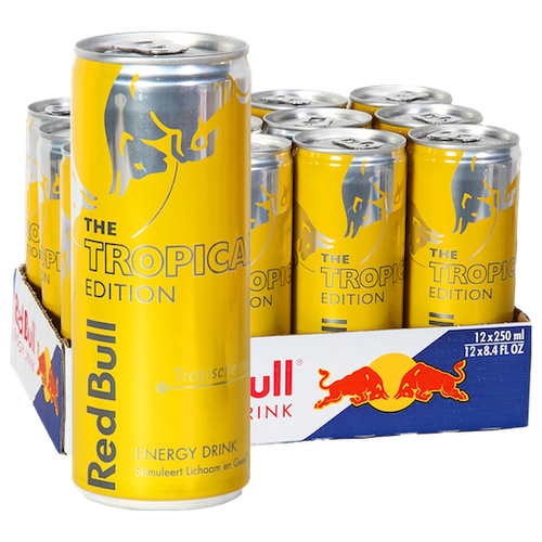 Red Bull - The Tropical Edition 250ml 12 Stück