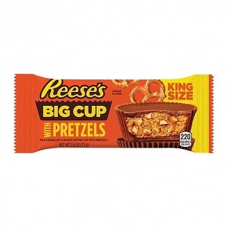 Reese's - Big Cup Brezeln, King Size, 74 Gramm