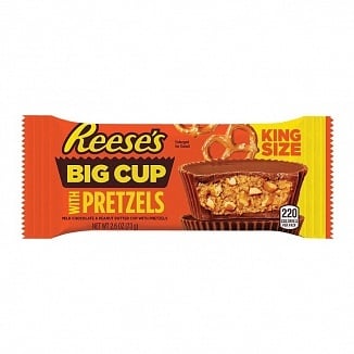 Reese's - Big Cup Brezeln, King Size, 74 Gramm