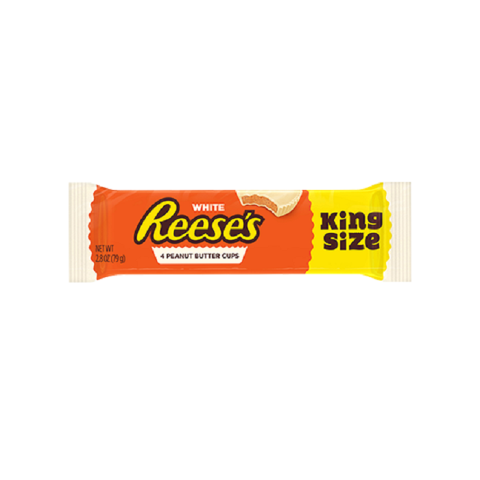 Reese's - Weiße Erdnussbutterbecher, King Size, 79 Gramm