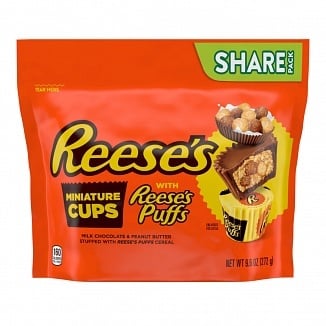 Reese's - Mini Cups with Reese's Puffs Share Pack 272 Gram