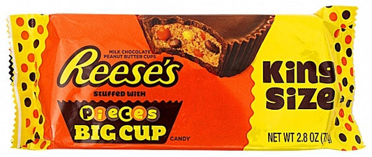 Reese's - Peanut Butter Cups with Reese's Pieces King Size 79 Gram