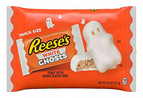 Reese's - Peanut Butter White Ghosts Snack Size 272 Gram