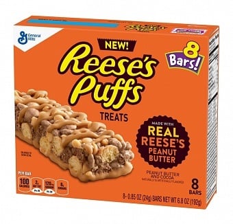 Reese's - Puffs Treats Riegel 8er-Packung
