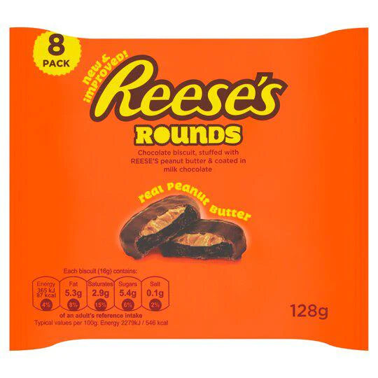 Reese's - Peanut Butter Rounds 128 Gram